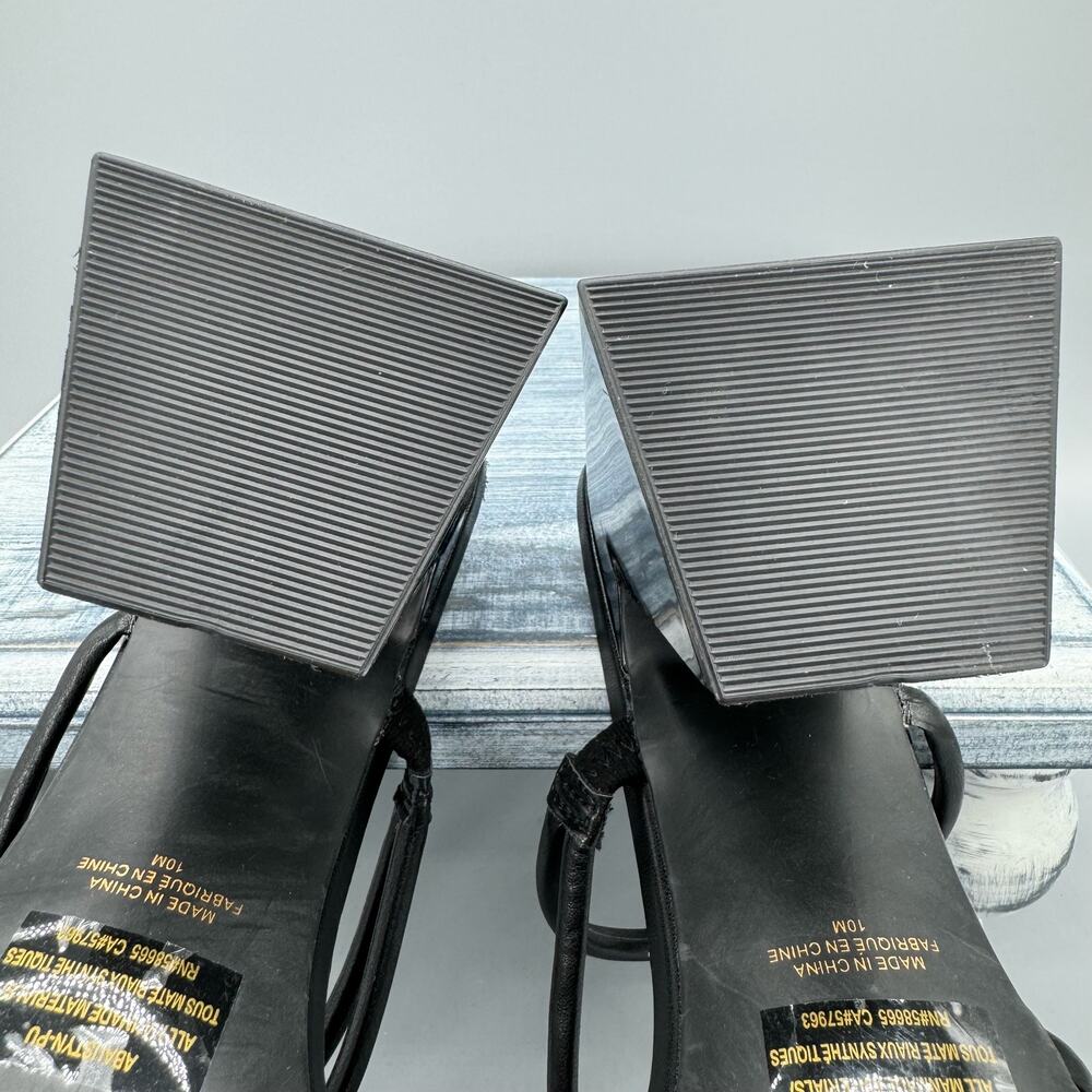 NEW Abound Women’s Austyn Strappy Sandals Black Size 10M - Picture 9 of 10